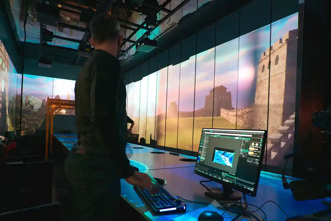 animation software for immersive dining