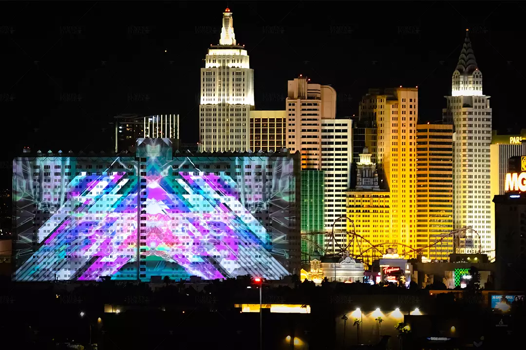 tropicana projection mapping