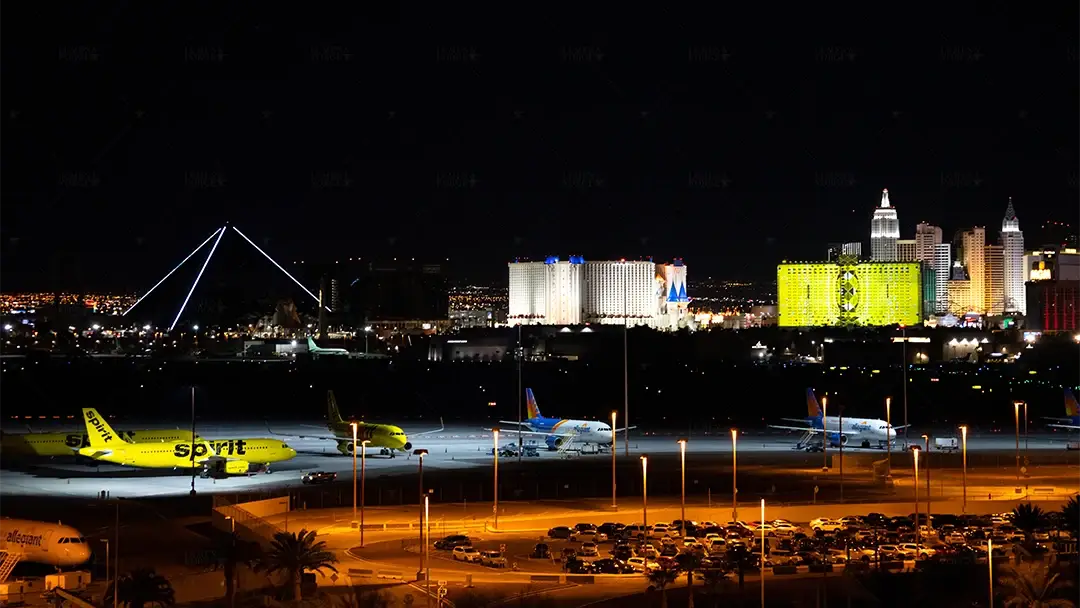 tropicana projection mapping wide