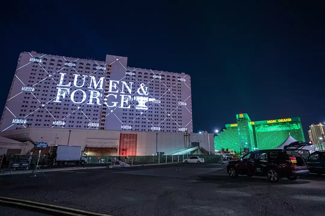 tropicana projection mapping