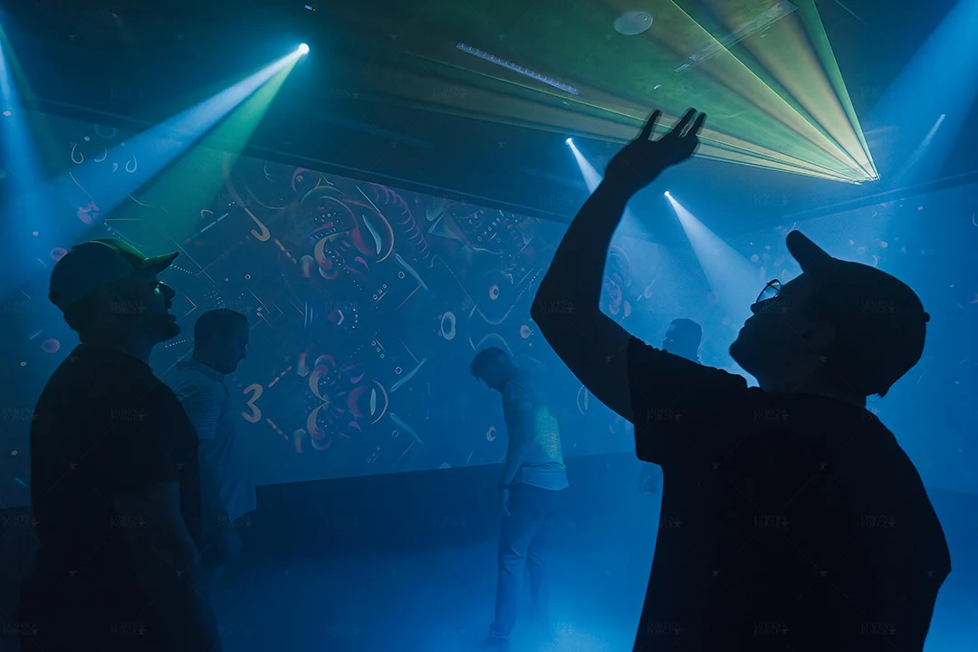 Custom content immersive projection experience by Lumen and Forge