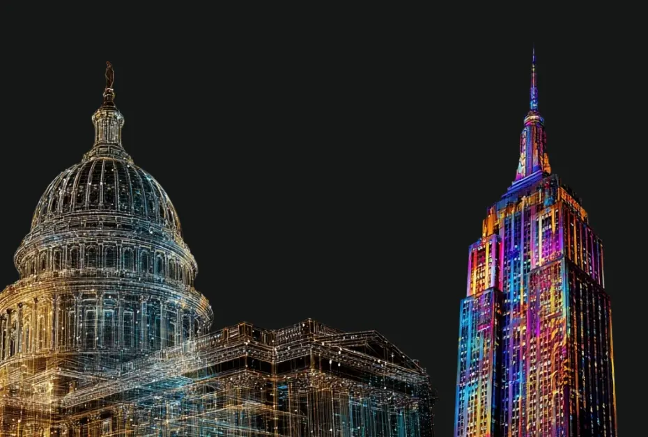 Projection Mapping Services tower