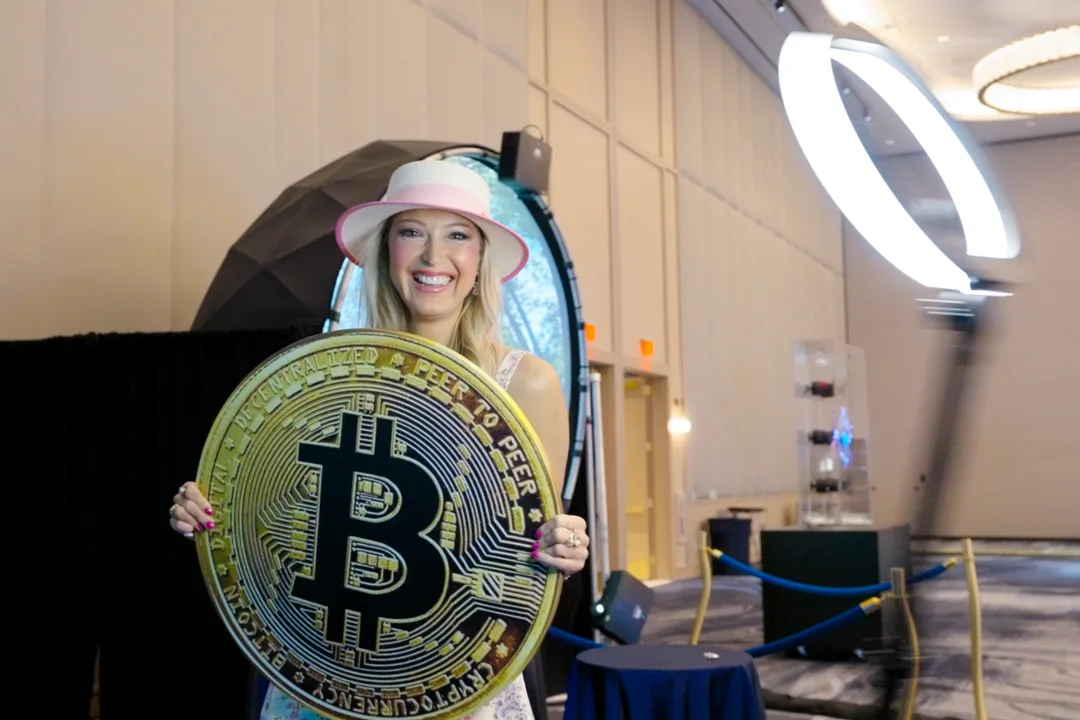 360-degree photo booth experience