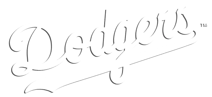 Dodgers Logo White Shadow Large 1 2