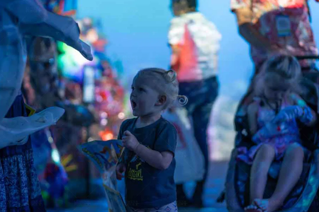 Beneath the Blue underwater immersive experience at D23