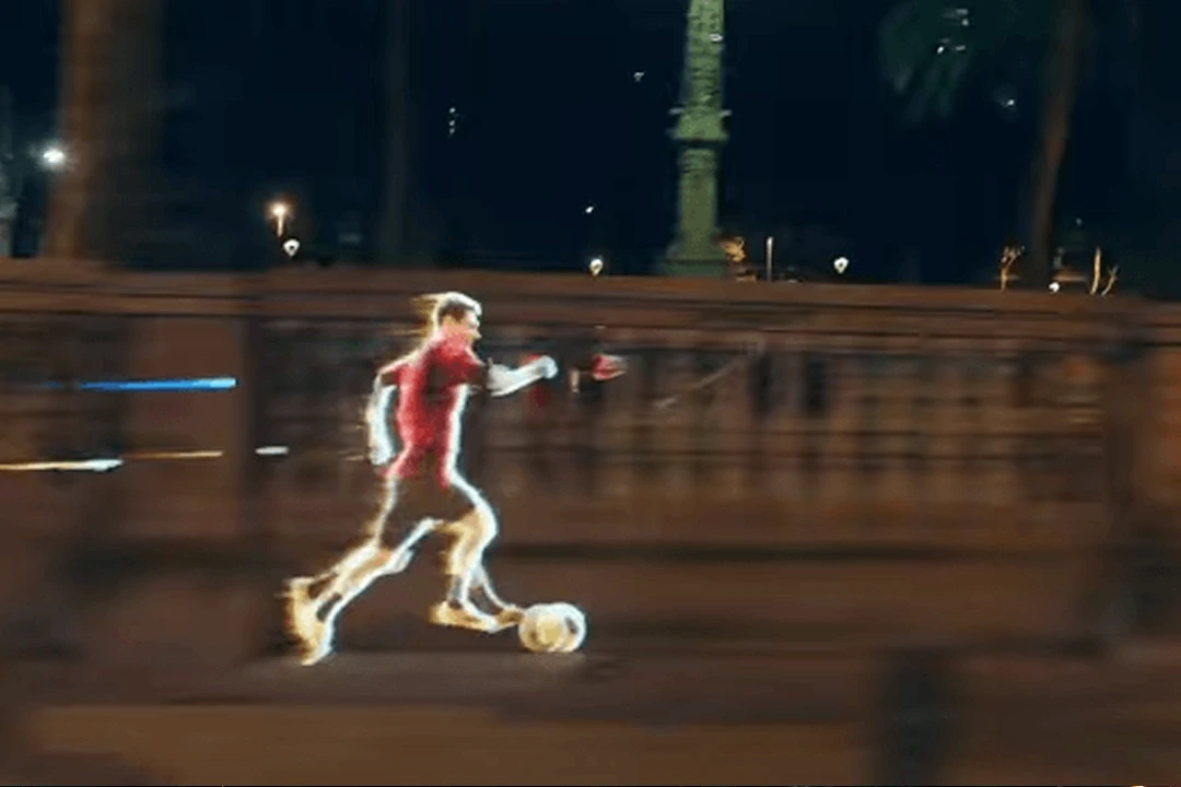 adidas guerilla campaign messi in barcelona