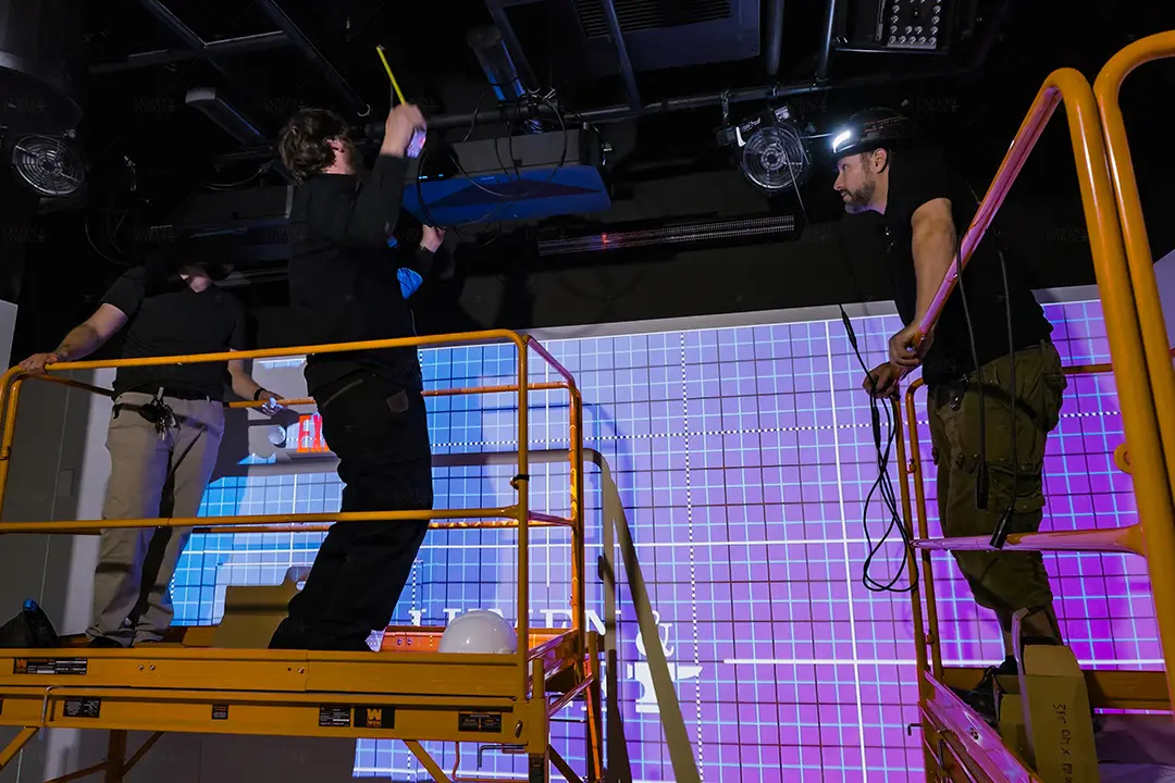 dreambox 360 immersive room installation