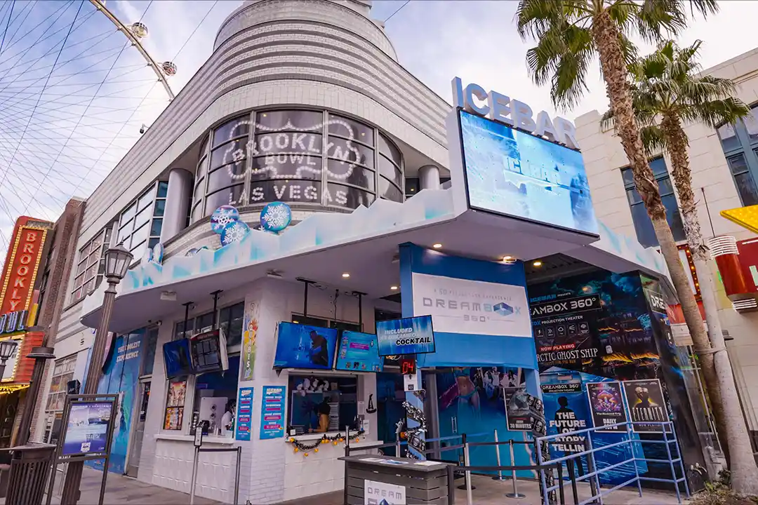 Dreambox 360 Outside Icebar Linq Las Vegas