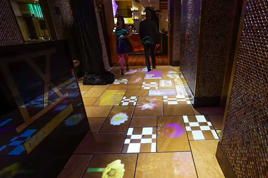 Urban Seed Gala Floor Projection
