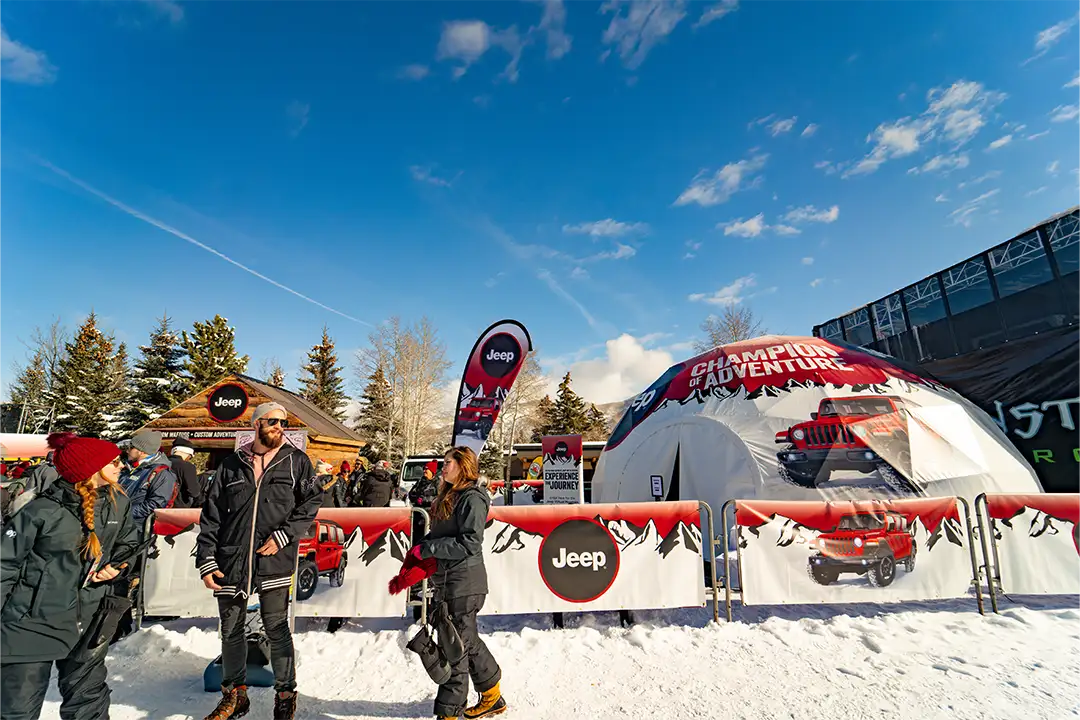 Guest Jeep Dome Outdoor Winter Gear