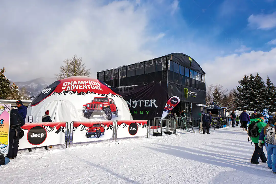 jeep xgames 360 4d dome theater