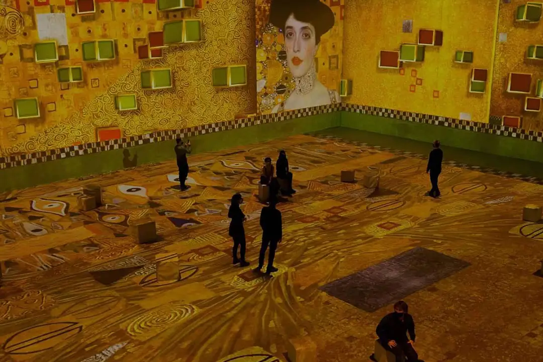 klimt immersive experience art event