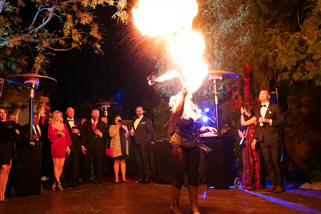 Marine Ball Fire Performance