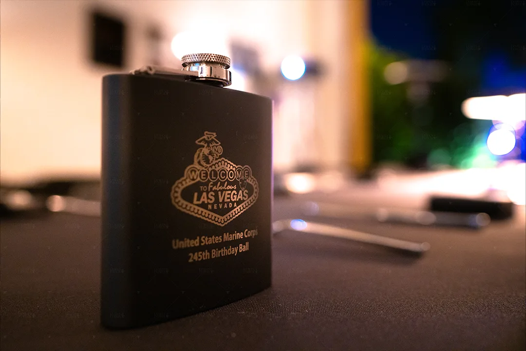 Marine Ball Welcome To Nevada Marinecorps 245th Birthday Flask