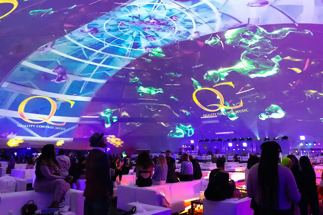 miami dome projetion mapping