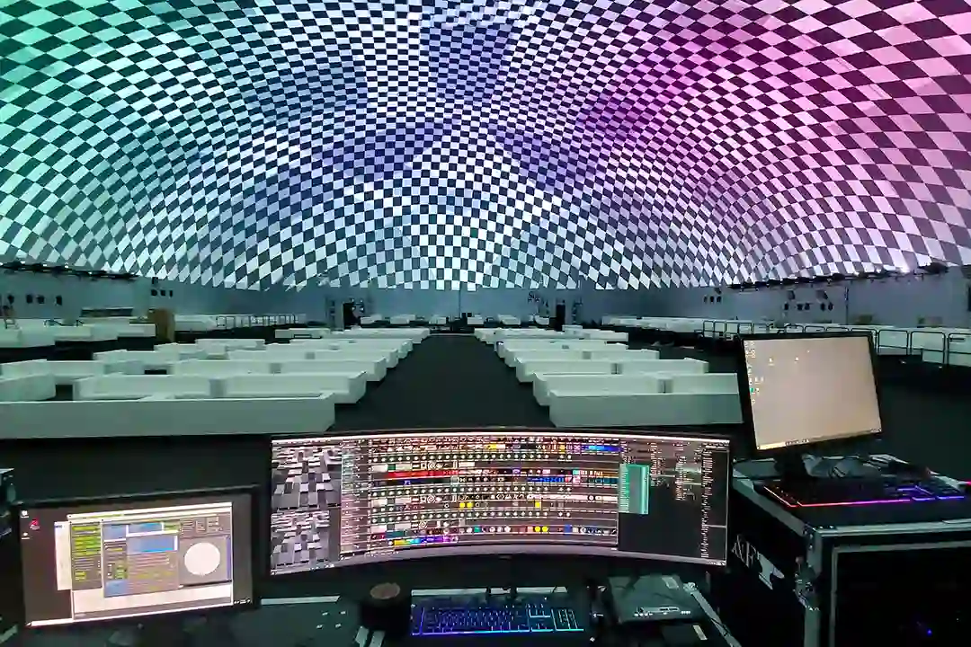Miami Largest Dome Interior Tech Set Up