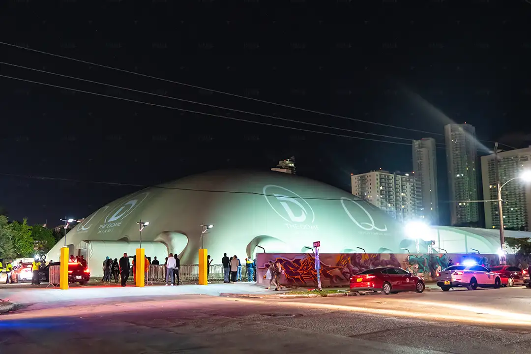Miami Largest Outside Inflatable Dome