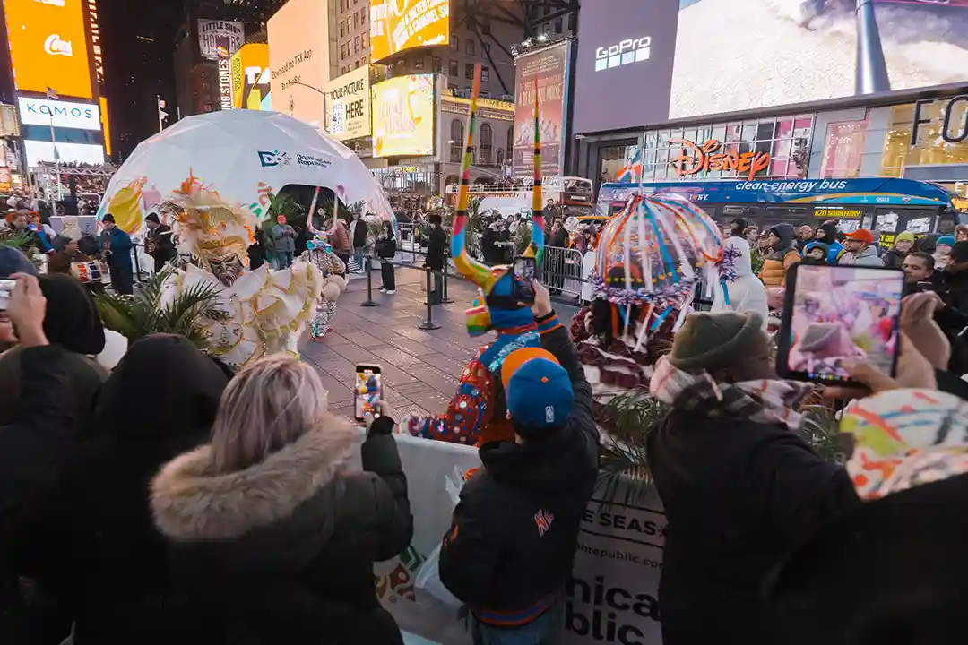 Pop Up Mob Times Square New York Event