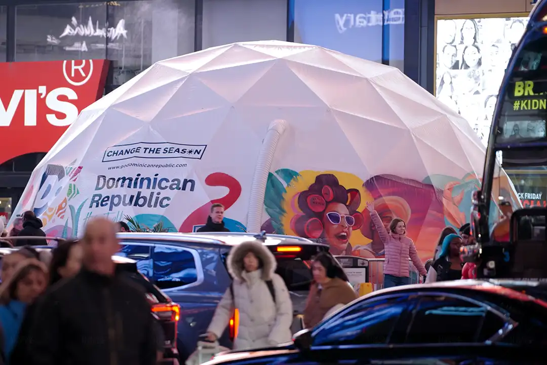 Pop Up Mob Times Square New York Event Traffic