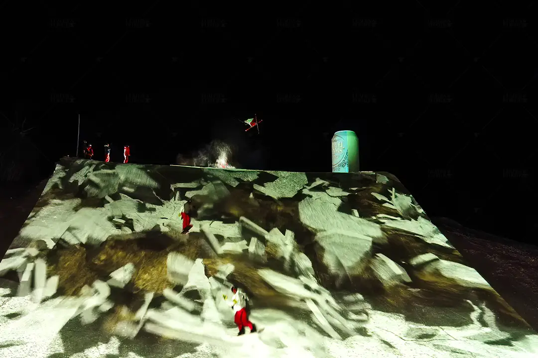 Samuel Adams Air Apres Avalanche Projection Snowboard Tricks