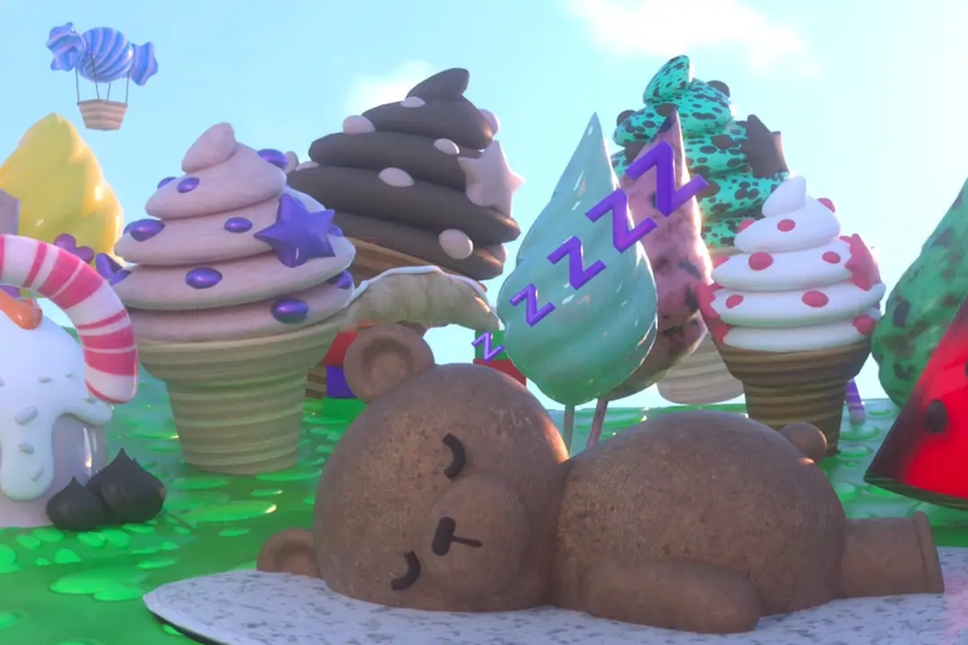 Teddy Content Adorable X Pot Animation