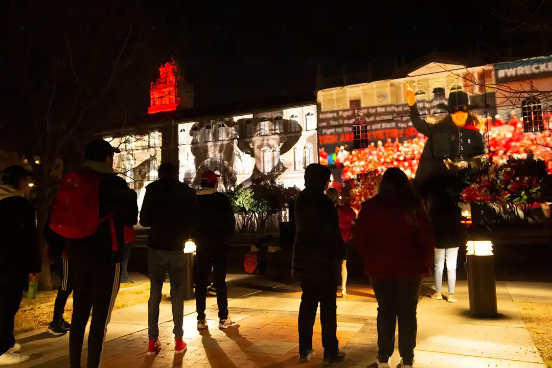 Texas Tech University Building Projection