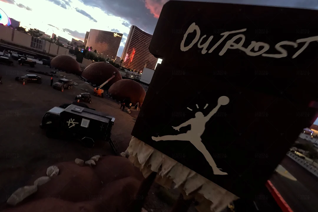 Travis Scott Cactus Jack Domes T Rex Cactuscon Event Las Vegas Jumpman Jordan Nike Collaboration Outpost