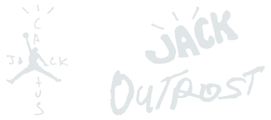 Travis Scott Cactus Jack Nike Outpost Logo Large White Shadow 1