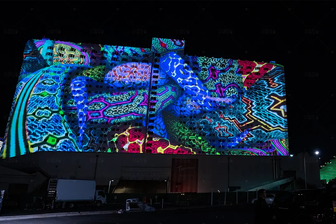 Tropicana Projection Mapping Content Custom