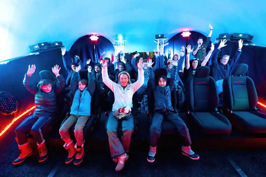 vr dome jeep 4d theater