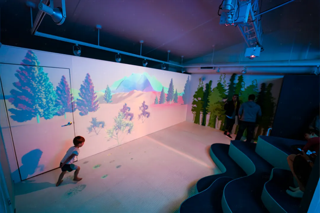 Wild Child Interactive Play Room Child Running