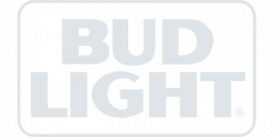 BUd light logo, large, white
