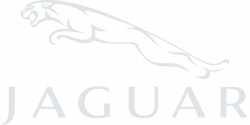 Jaguar logo, large, white