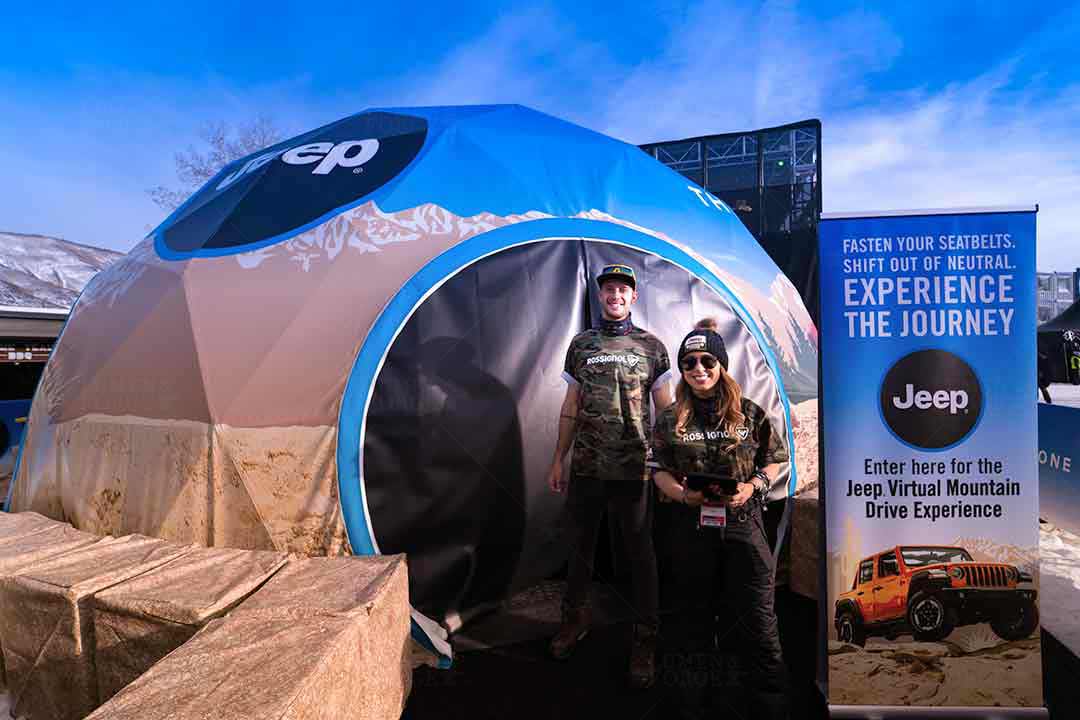 Jeep Dome Experience | Aspen X-Games | 4D Immersive Theater - Lumen and ...