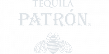 Patron Logo, large, white