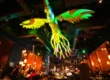 Projection Mapping on Statue of Phoenix