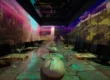 Experiential Restaurant Atmosphere with Projection Room and Table FX